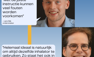 Kocks Helemaal ideaal is natuurlijk om altijd dezelfde inhalator te gebruiken. Zo staat het ook in de laatste GOLD update. Jos Luers Apotheker